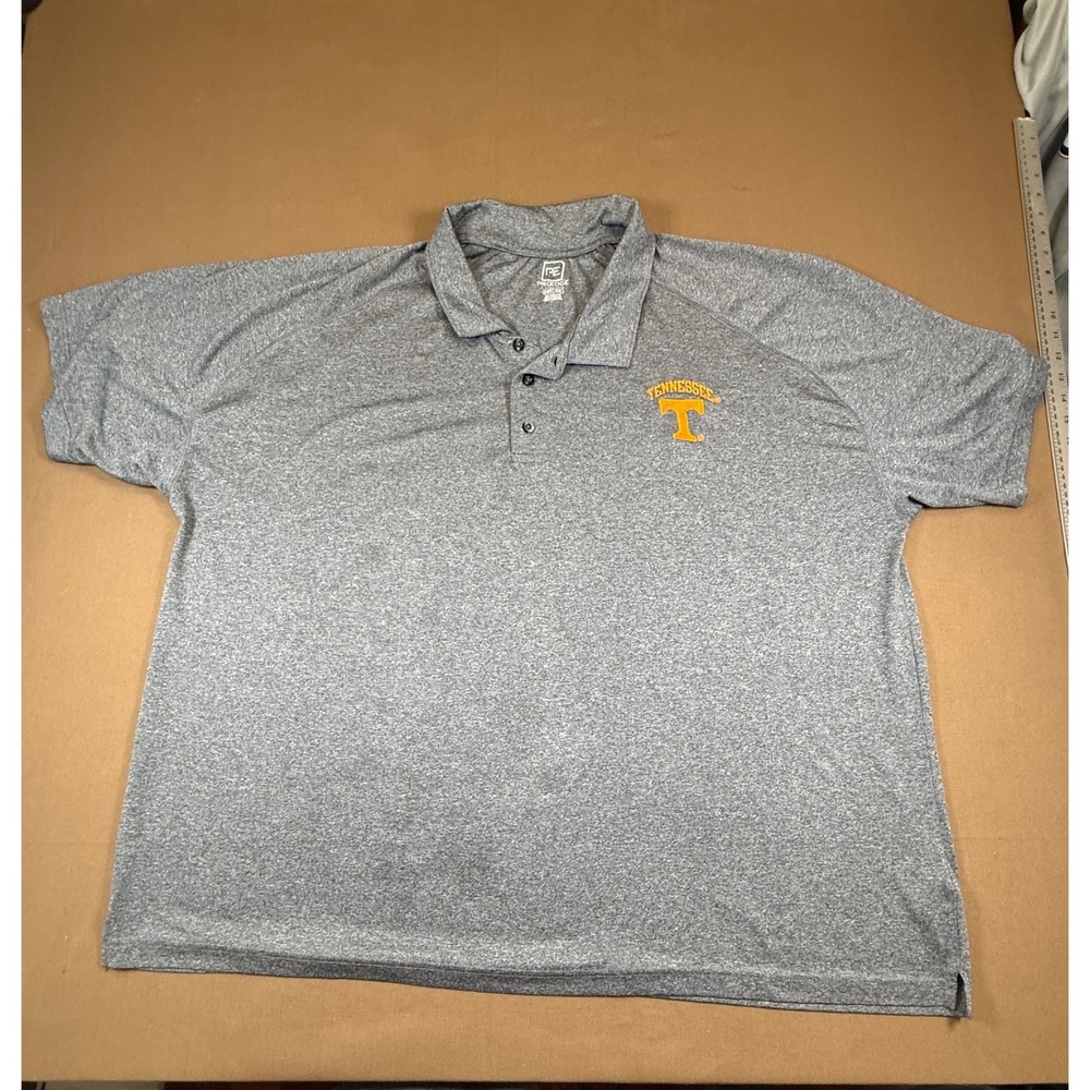 Tennessee Volunteers Pro‎ Edge 4XL Gray Polo Shirt Mens NCAA Football
